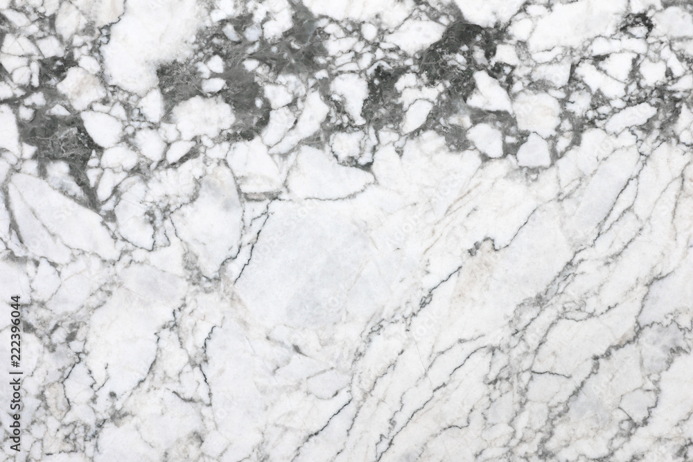 white marble texture with natural pattern for background