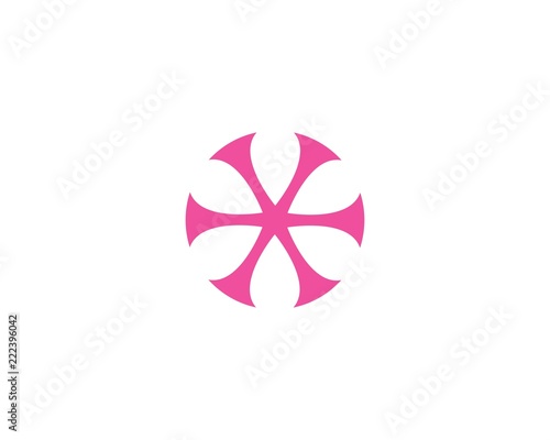 flowers design logo Template