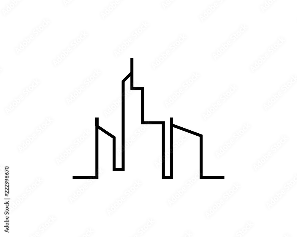 Modern City skyline Modern City skyline