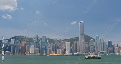 Hong Kong urban skyline