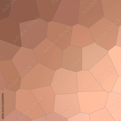 Pink pastel Big Hexagon in square shape background illustration.