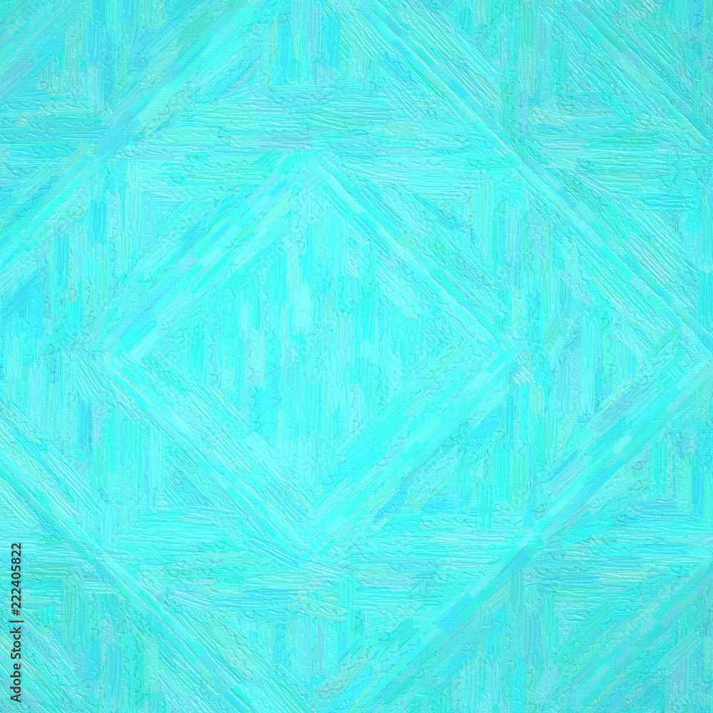Abstract illustration of Square sea seprent Oil Paint with bristie brush background, digitally generated.