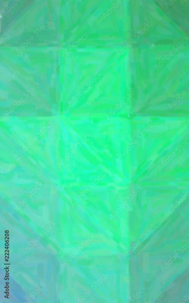 Naklejka premium Illustration of Vertical green, blue and red Oil Paint with dry brush background.