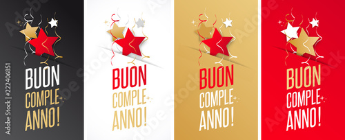 Buon compleanno !