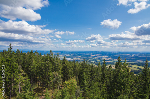 View from the lookout tower 