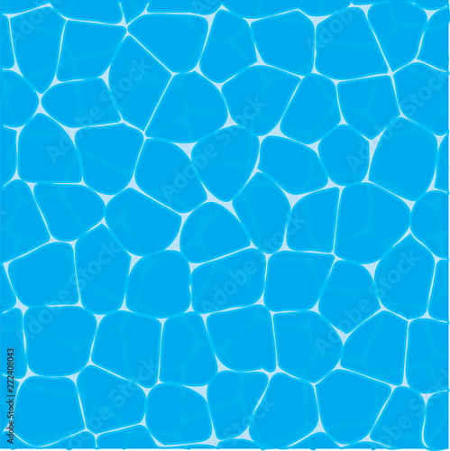 surface texture of blue water