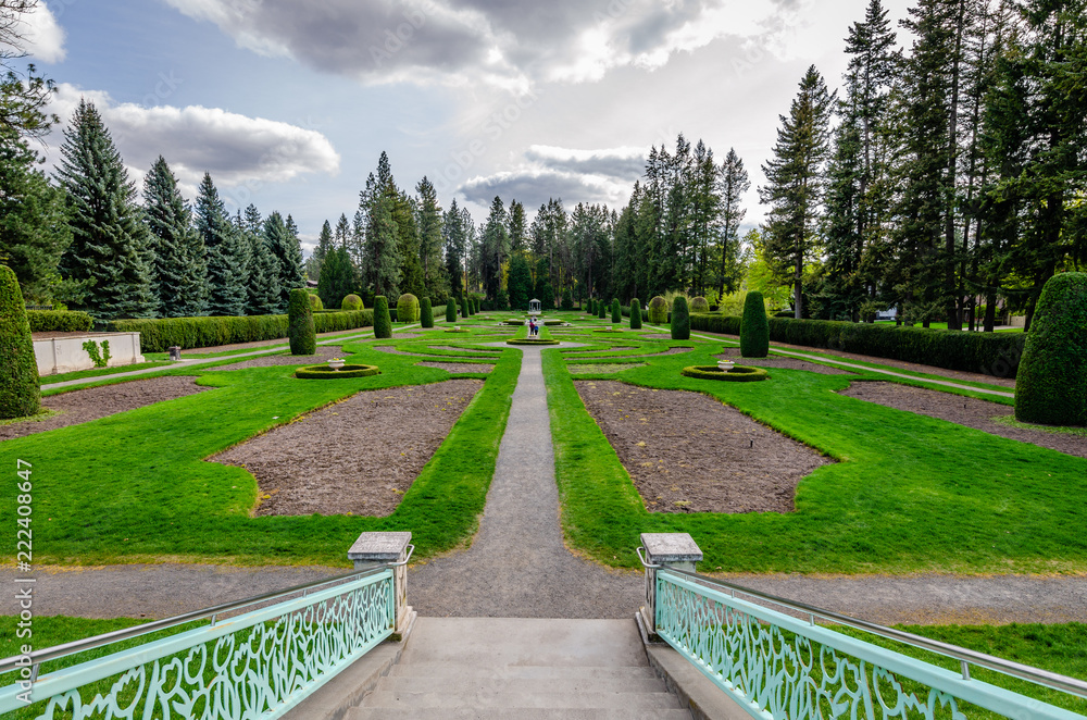 Manito Park Gardens, Spokane, Washington