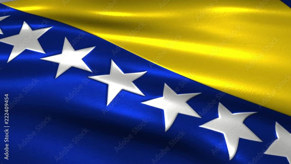 flag of Bosnia and Herzegovina flag of Bosnia and Herzegovina