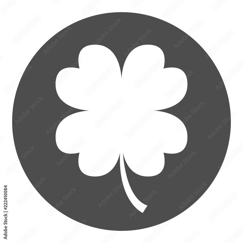 Four leaf clover icon. Saint Patrick's Day symbol. Vector. Four leaf clover icon. Saint Patrick's Day symbol. Vector.