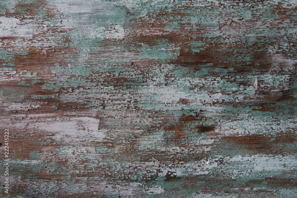 Obraz premium Loft and vintage interior, broken wall. Background