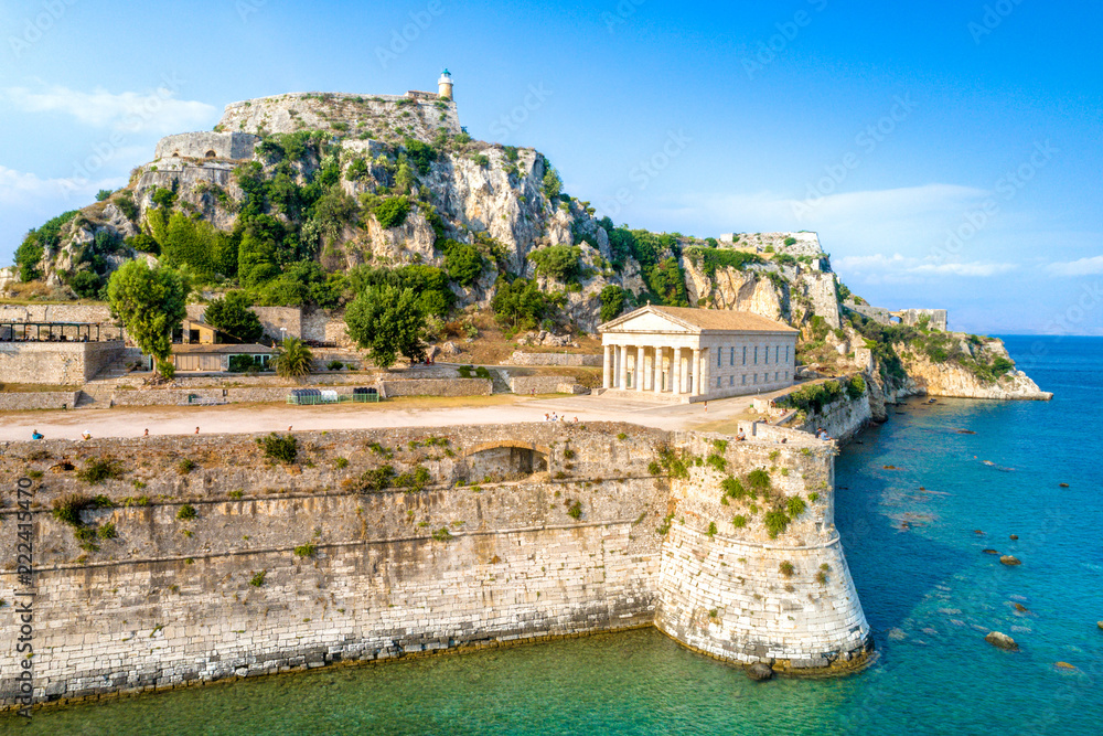 The Metropolitan Church of Kerkyra on the island of Corfu in Greece