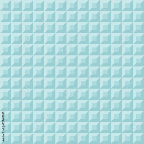 Turquoise Little Tiles Seamless Pattern