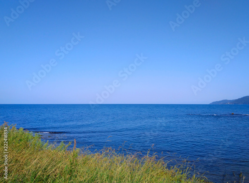 Black sea coast in summer, Yason burnu touristic place