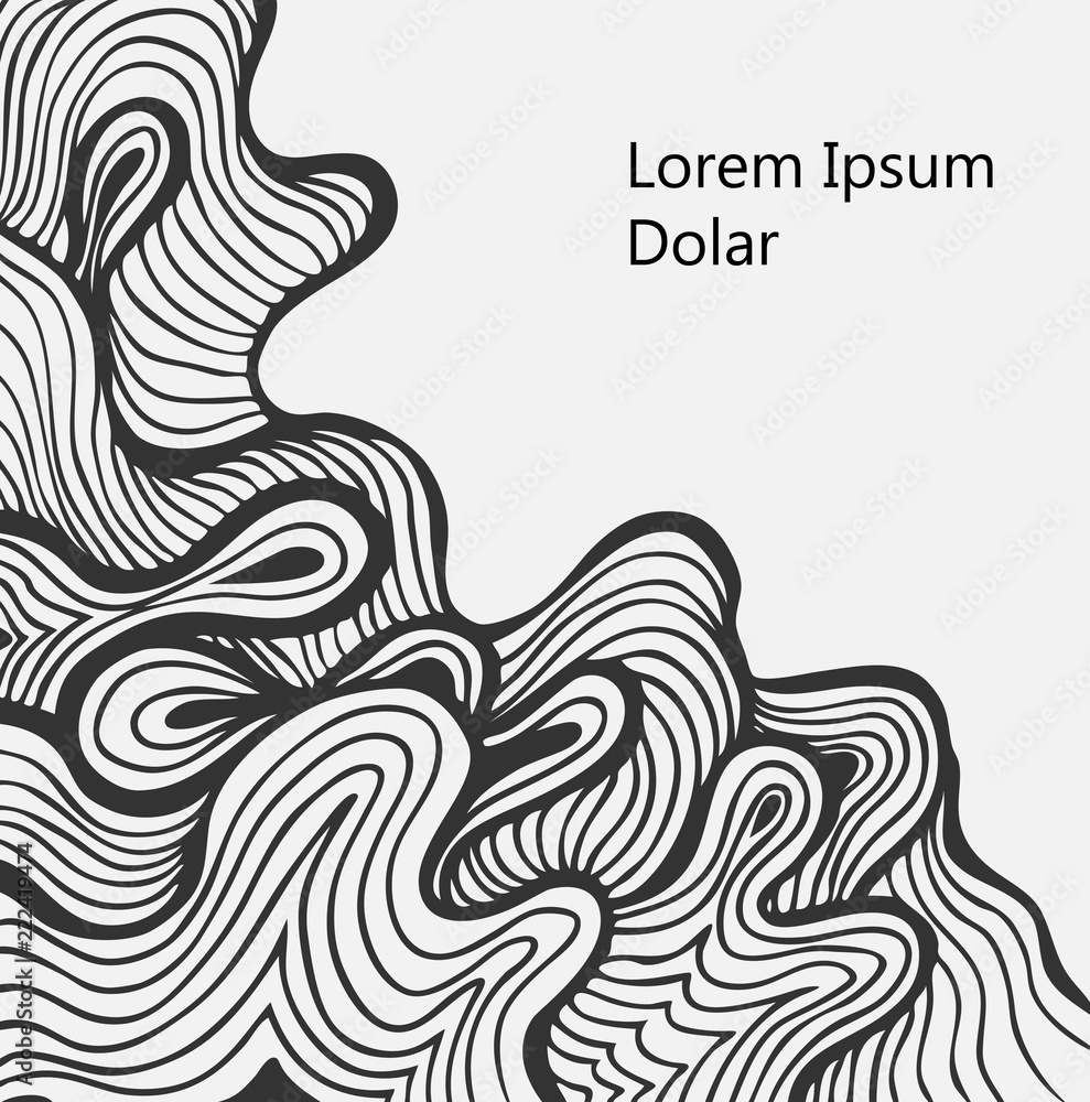 Abstract handmade waves folds background in black white for concept of transformation or for metamorphosis or mapping and for wallpaper on gadget or other things Abstract handmade waves folds background in black white for concept of transformation or for metamorphosis or mapping and for wallpaper on gadget or other things