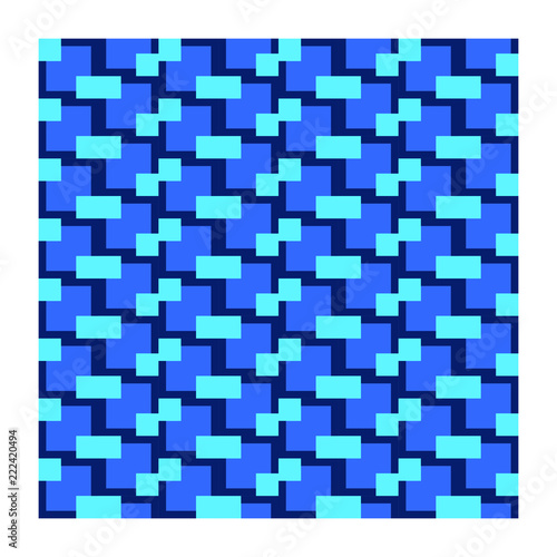 Illustrazione astratto geometrico vettoriale design tessile mosaico mura decorazione