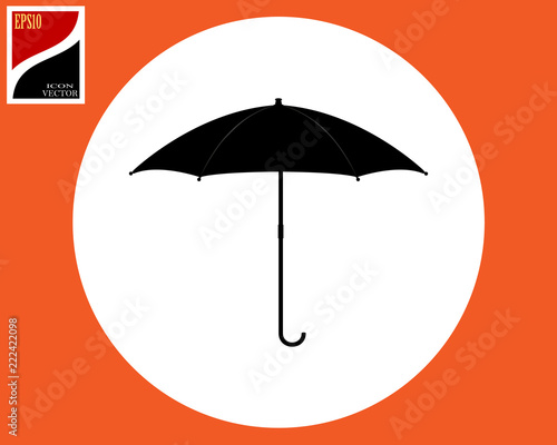 umbrella for shelter from the rain