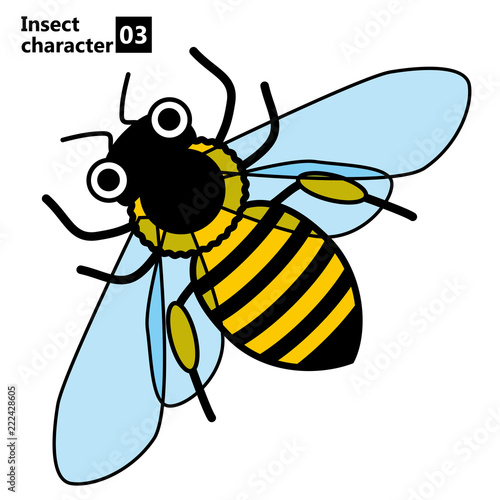 擬人化した昆虫のイラスト ミツバチ Insect Character Bee Stock Vector Adobe Stock 擬人化した昆虫のイラスト ミツバチ Insect Character Bee Stock Vector Adobe Stock