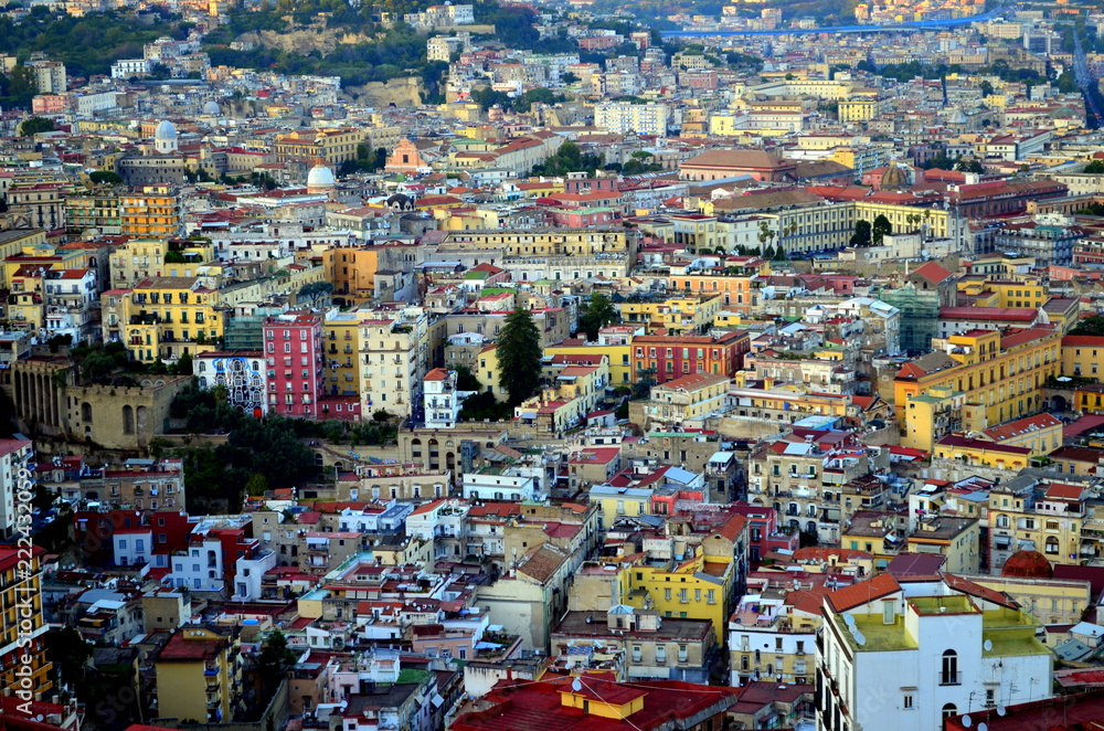 Blick auf Neapels Altsadt