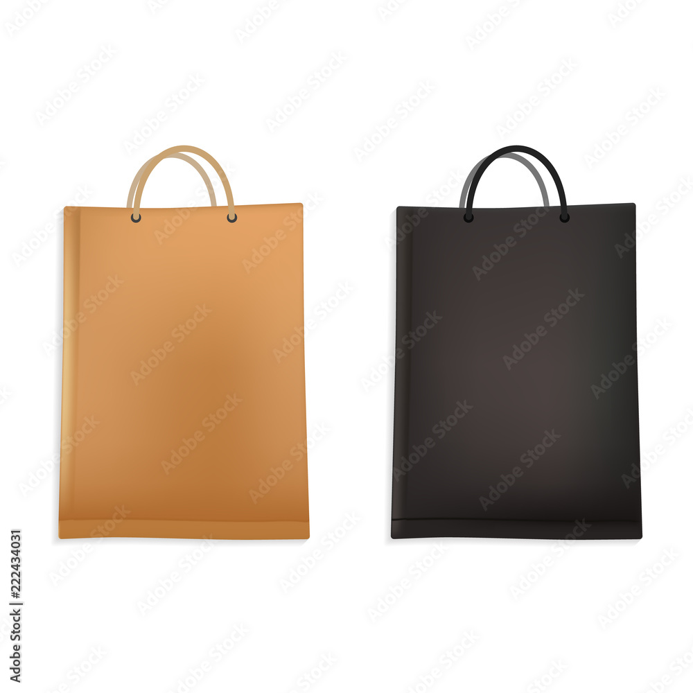 Mock up paper packet Mock up paper packet