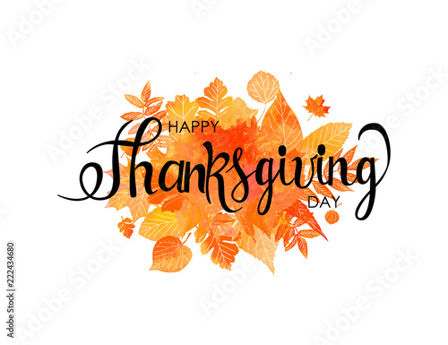 Happy Thanksgiving Day poster