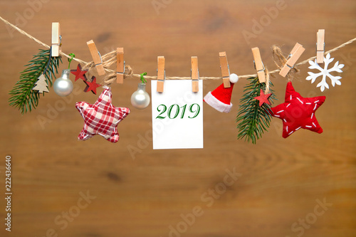 2019-Weihnachtlicher Hintergrund