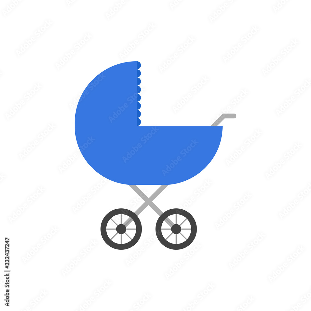 Baby strollers icon