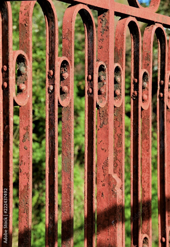 Obraz premium Abstrait,fer rouillé.
