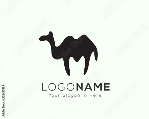 Stand camel logo art