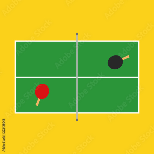 Ping pong table