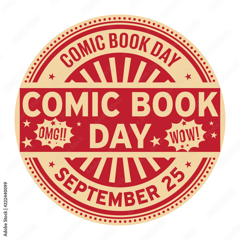 Comic Book Day, September 25