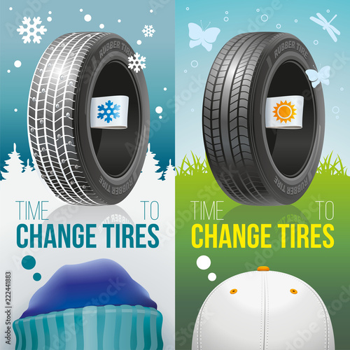 Time to change tires - Winter and sumer tires