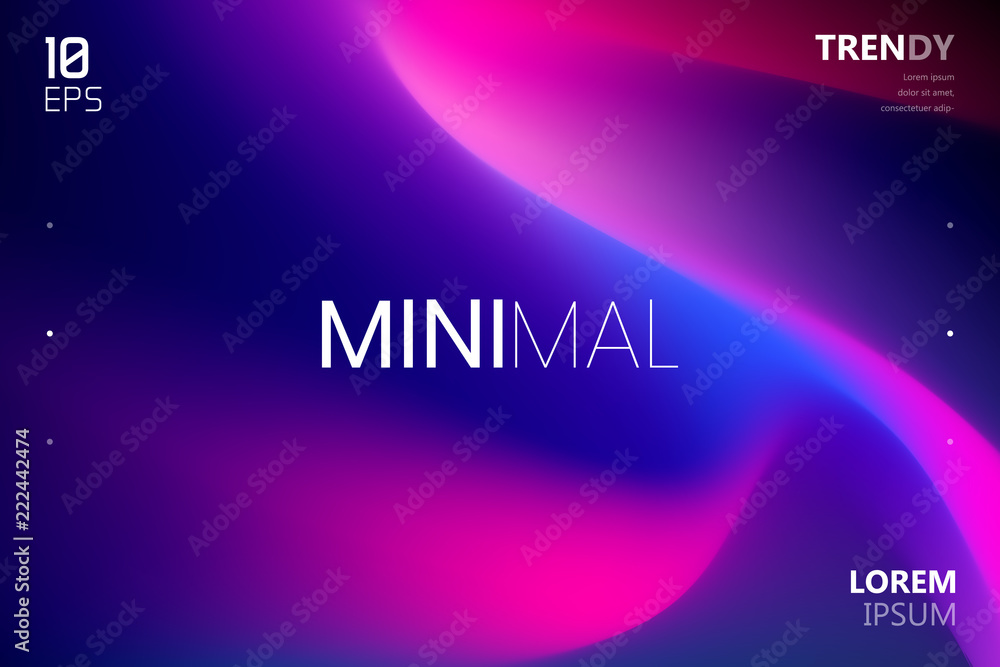 Trendy Fluid Gradient Shape Background. Abstract Watercolor Backdrop. Color Flow Design Trendy Fluid Gradient Shape Background. Abstract Watercolor Backdrop. Color Flow Design