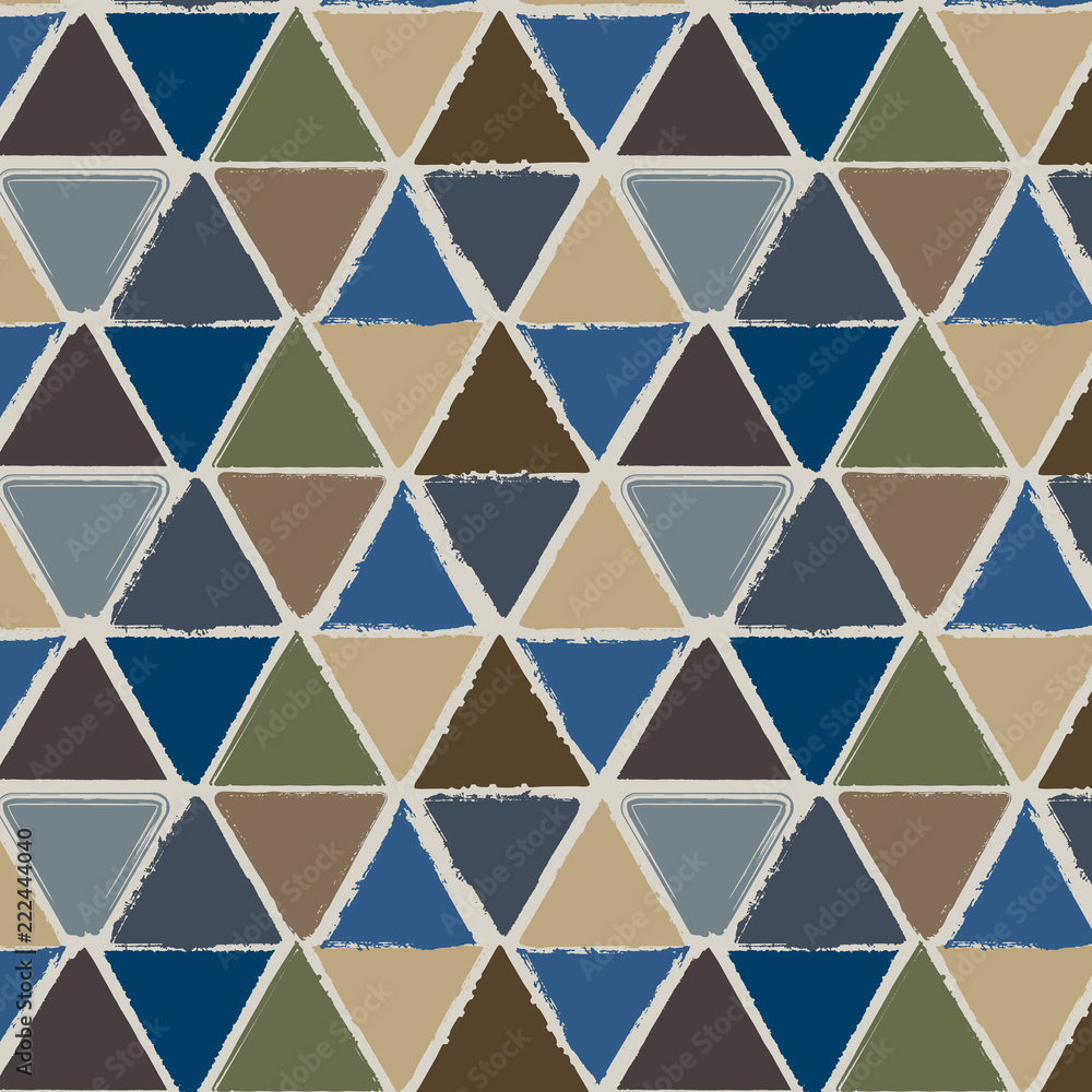 Grunge Triangles Seamless Grunge Triangles Seamless