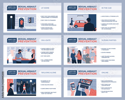 Sexual assault prevention for women and safety tips