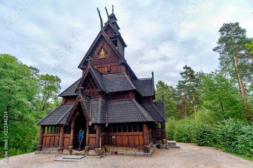 Chiesa Oslo Norsk Folkemuseum