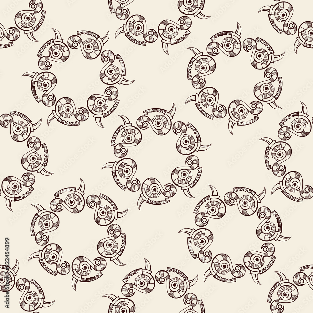 Abstract seamless pattern. Abstract seamless pattern.