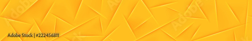 Abstract banner in yellow colors © Olga Moonlight