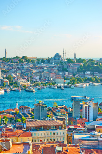 Photography Istanbul and the Golden Horn inlet