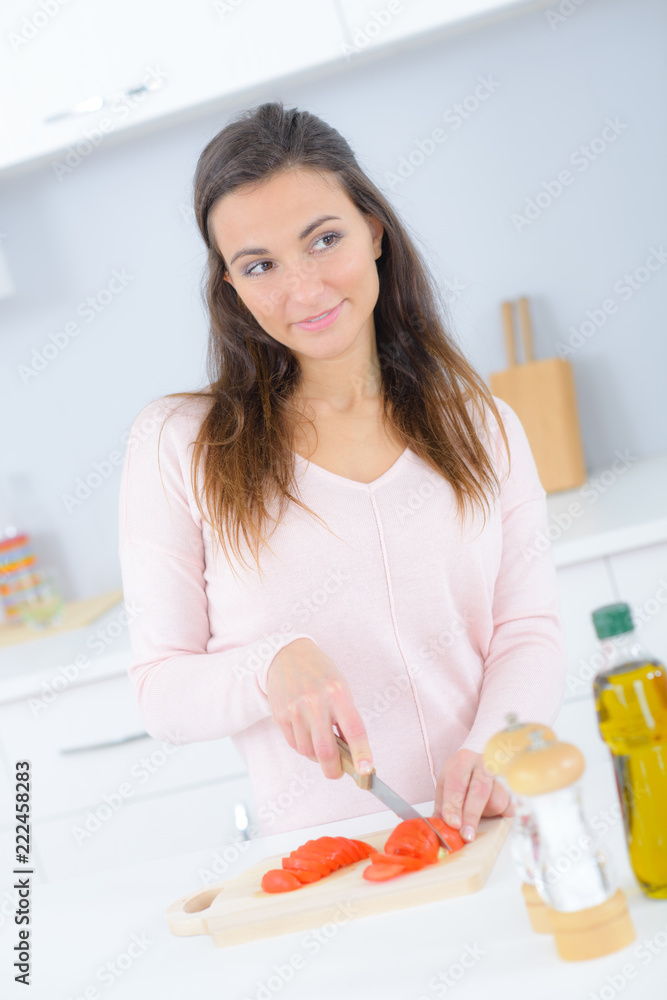 Woman in a kitchen