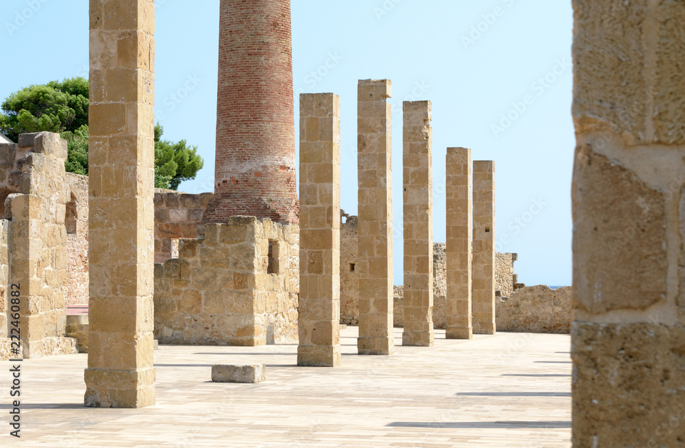 The beautiful and well preserved ruins of the The beautiful and well preserved ruins of the