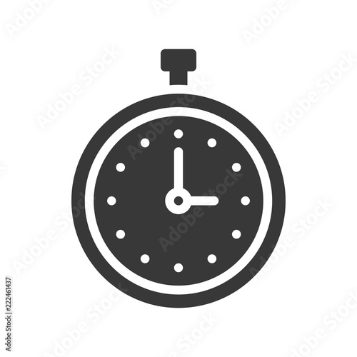 chronometer or strop watch icon, pixel perfect design