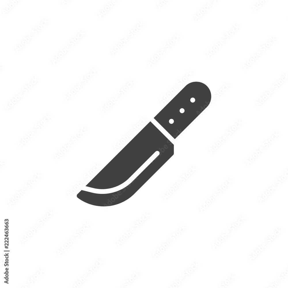 Knife vector icon. filled flat sign for mobile concept and web design. kitchen knife simple solid icon. Symbol, logo illustration. Pixel perfect vector graphics Knife vector icon. filled flat sign for mobile concept and web design. kitchen knife simple solid icon. Symbol, logo illustration. Pixel perfect vector graphics