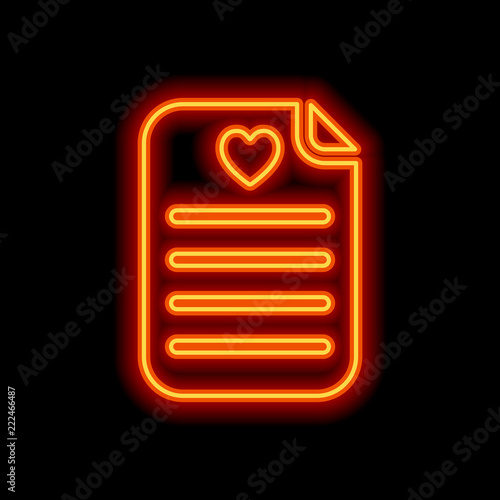 Medical history or report. Favourite text. Paper and heart. Oran