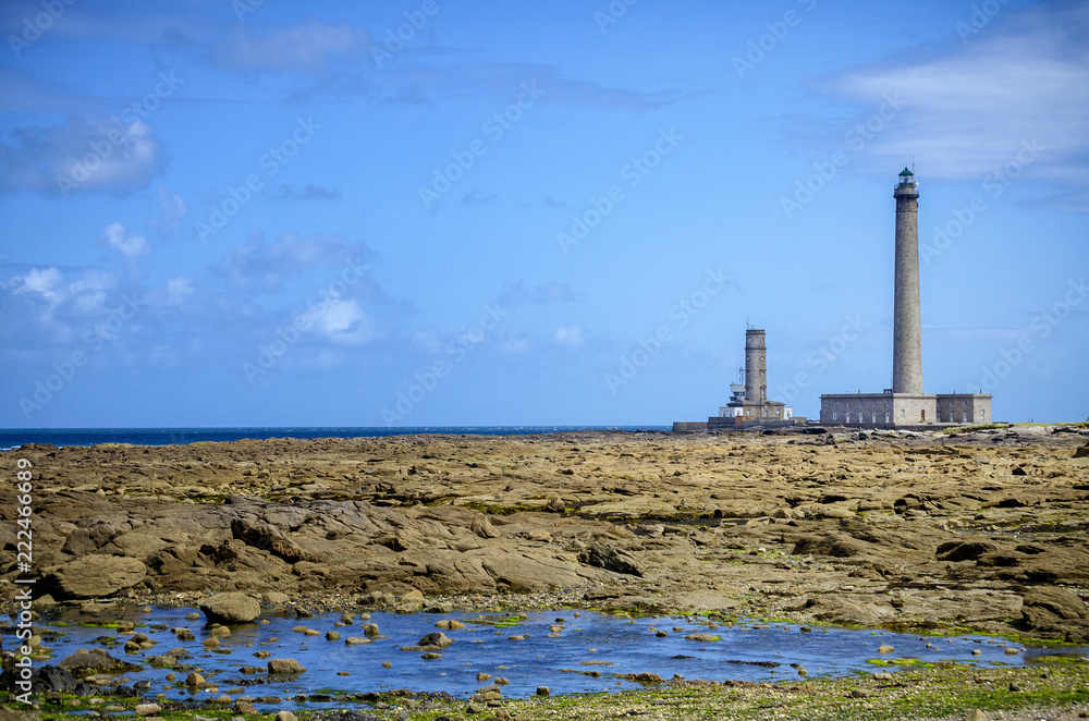 Obraz premium Phare de Gatteville ( lighthouse ), Barfleur, Basse Normandy, France