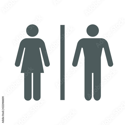 Icon toilet. isolated logo template. Vector illustration 
