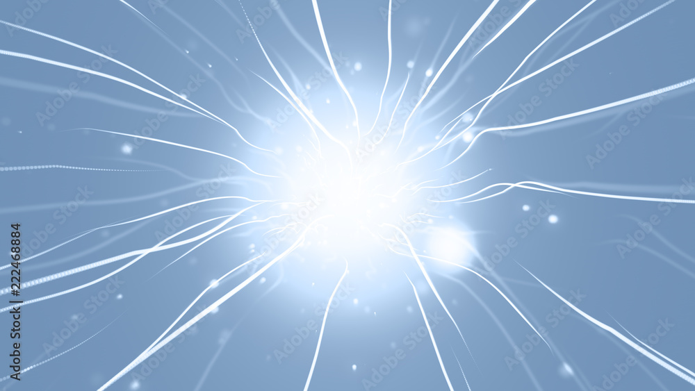 Obraz premium Multipurpose High Impact Particle Streaks design.