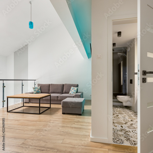 Quadro su tela Mezzanine living room