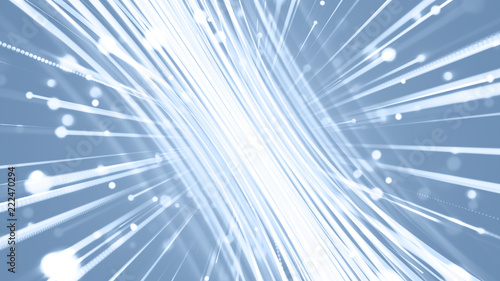 Fotografia Streaks and particles used for any fashion, party events or designs and corporat