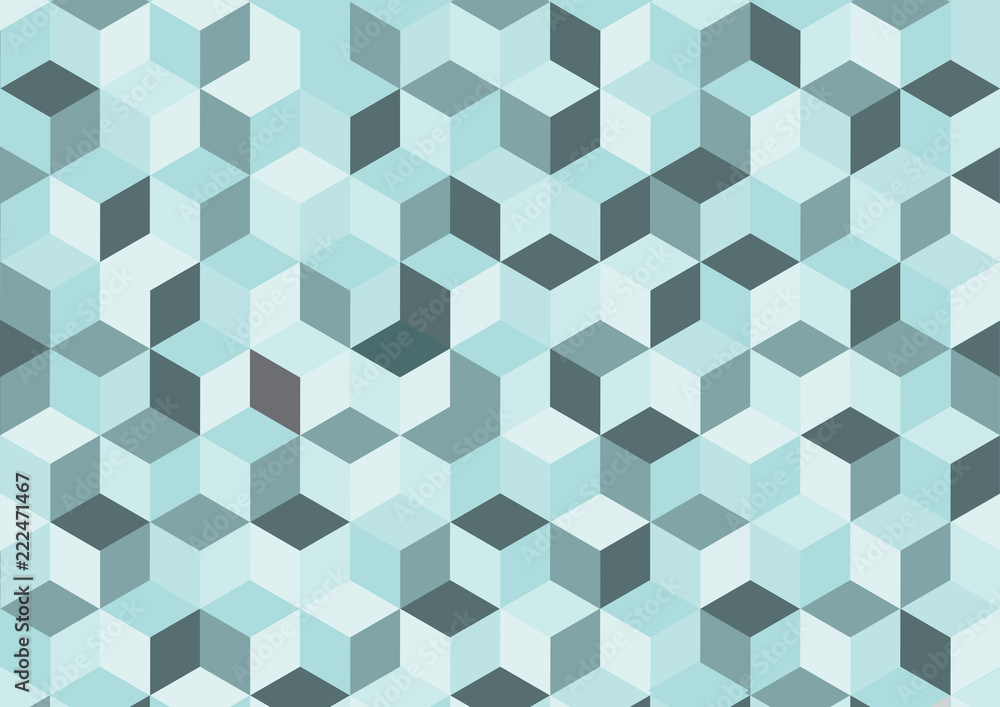 Blue vector abstract background, geometric background in square style. Blue vector abstract background, geometric background in square style.