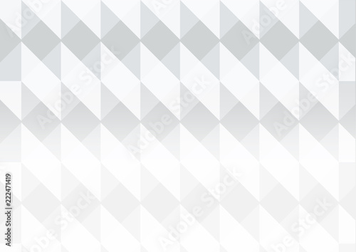White vector abstract polygonal background.